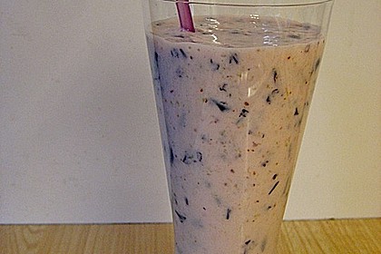 Banane - Blaubeer Smoothie 20