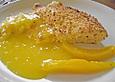 Quarkauflauf mit Mangop&uuml;ree
