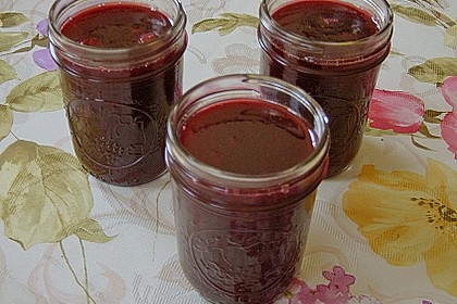 Weihnachtliche Glüh - Kirsch - Marmelade 12