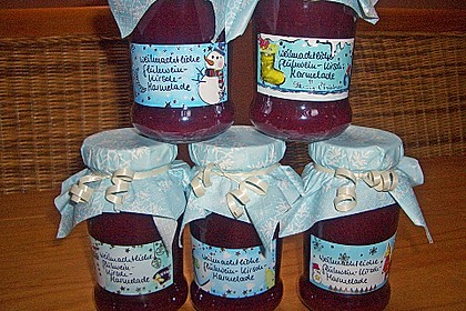 Weihnachtliche Glüh - Kirsch - Marmelade 8