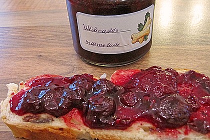 Weihnachtliche Glüh - Kirsch - Marmelade 11