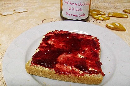 Weihnachtliche Glüh - Kirsch - Marmelade 14