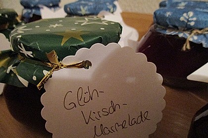 Weihnachtliche Glüh - Kirsch - Marmelade 10