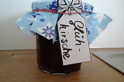 Weihnachtliche Glüh - Kirsch - Marmelade 9