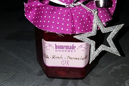 Weihnachtliche Glüh - Kirsch - Marmelade 23