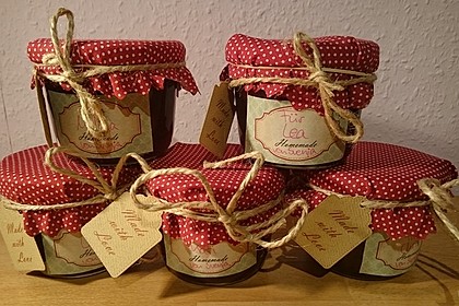 Weihnachtliche Glüh - Kirsch - Marmelade 6