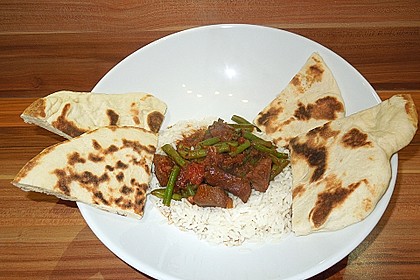 Fisolengulasch mit Lamm 5