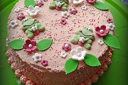 Sahnige Himbeertorte 1