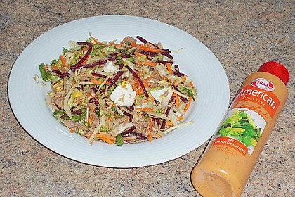 Schneller Salat mit Thunfisch 3