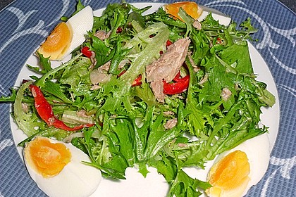 Schneller Salat mit Thunfisch 1