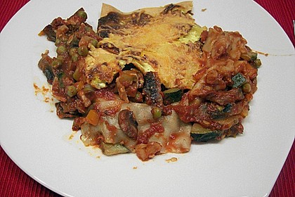 Gem&uuml;se - Lasagne 1