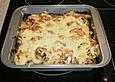 Lauch - Kartoffel - H&auml;hnchenbrustfilet - Gratin