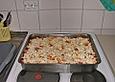 Pennette mit Boulettchen in Tomatenso&szlig;e &uuml;berbacken
