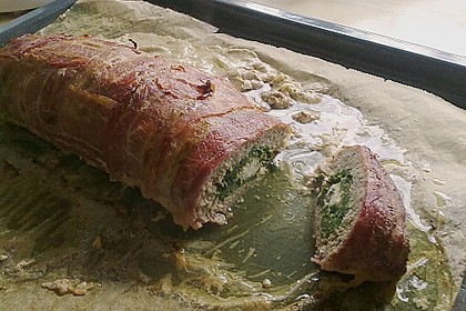 Illes leichte Hackrolle mit Blattspinat und Fetak&auml;se gef&uuml;llt 28