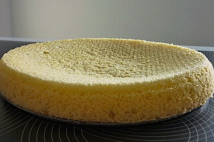 Flaumiges Biskuit