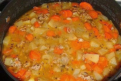 Hackfleisch - Kartoffel - M&ouml;hren - Eintopf