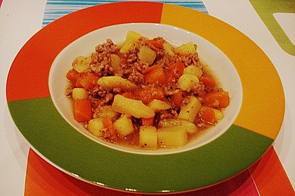Hackfleisch - Kartoffel - M&ouml;hren - Eintopf 16