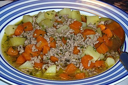 Hackfleisch - Kartoffel - M&ouml;hren - Eintopf 18