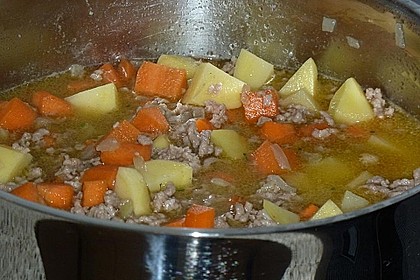 Hackfleisch - Kartoffel - M&ouml;hren - Eintopf 19