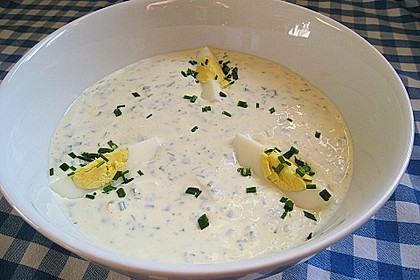 Schnittlauch - Sauce mit Eiern 5