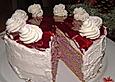Schlehenmousse - Torte