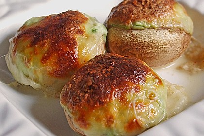 Gefüllte Champignons