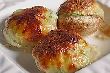 Gefüllte Champignons