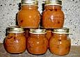 Orangenmarmelade mit Kastanien, Schokolade und Orangenlik&ouml;r