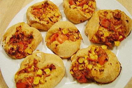 Chrissis Thunfisch - Pizzaschnecken