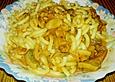 Pasta mit Zucchini - Champignon - Tomatenso&szlig;e