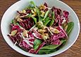 Feldsalat mit Radicchio und Waln&uuml;ssen