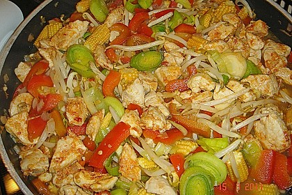 Thai - H&uuml;hnchen mit Austernsauce