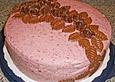 Buchweizentorte mit Preiselbeersahne