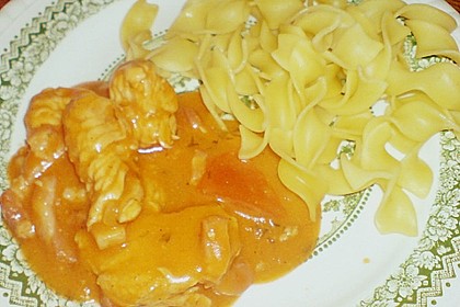 Sahniges H&auml;hnchenragout