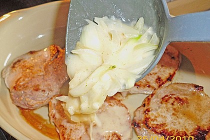 Backofen - Zwiebelschnitzel 1
