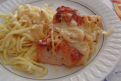Backofen - Zwiebelschnitzel 6
