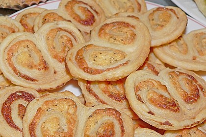 Schweine&ouml;hrchen mit Schafsk&auml;se