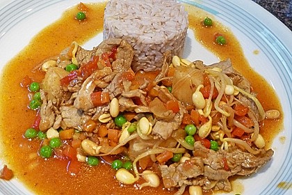 Asiatisches Schweinefilet aus dem Wok 2