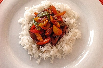 Asiatisches Schweinefilet aus dem Wok 7