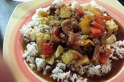 Asiatisches Schweinefilet aus dem Wok 9