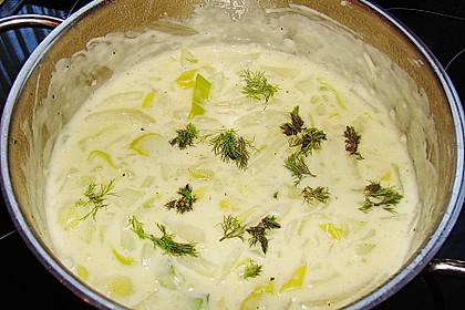Fenchel - Lauch - Gem&uuml;se in K&auml;seso&szlig;e 1