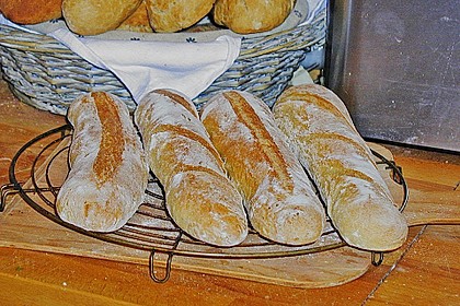 Verbessertes Br&ouml;tchen oder Baguette Rezept 5
