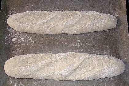 Verbessertes Br&ouml;tchen oder Baguette Rezept 8