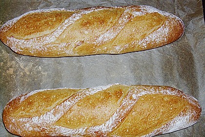Verbessertes Br&ouml;tchen oder Baguette Rezept 9