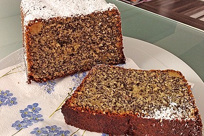 Mohn - Marzipan - Kuchen 4