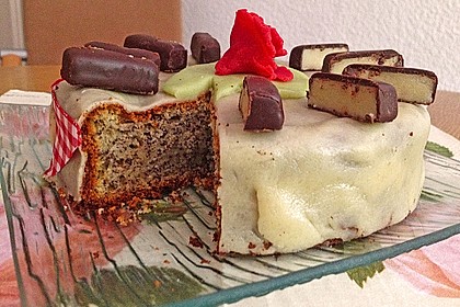 Mohn - Marzipan - Kuchen 8