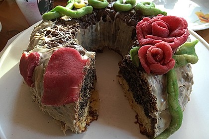 Mohn - Marzipan - Kuchen