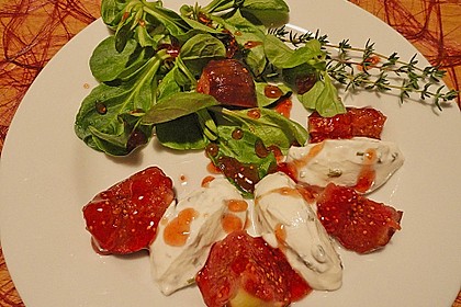 Feigen mit Ziegenk&auml;se und Honig