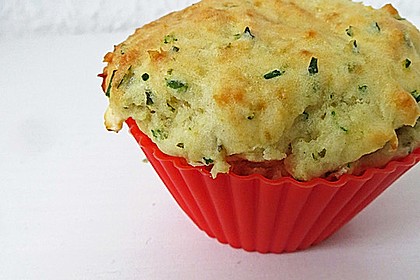Herzhafte Muffins mit Schafskäse 4