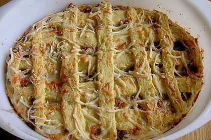 Kartoffelkuchen mit Lauchfüllung 3